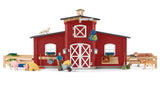 #42606 1/20 Large Red Barn with Animals & Accessories
