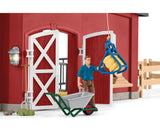 #42606 1/20 Large Red Barn with Animals & Accessories