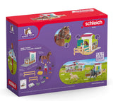 #42710 1/20 Horse Stall with Horse Club Hannah & Cayenne