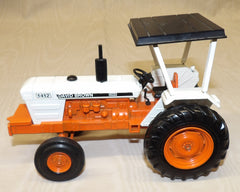 #SY1561 1/25 David Brown 1412 Hydra-Shift Tractor with ROPS Cab - Broken 3-Point, AS IS