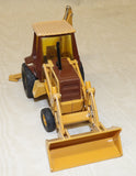 #SY410 1/32 Case 580K Backhoe Loader - Cracked Cylinders & Tire, AS IS