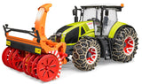 #03017 1/16 Claas Axion 950 Tractor with Snow Chains & Snow Blower