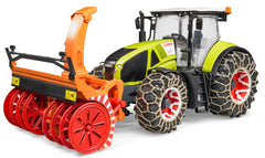 #03017 1/16 Claas Axion 950 Tractor with Snow Chains & Snow Blower