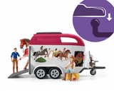 #42535S 1/20 Horse Adventures with Car & Trailer