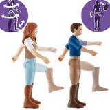 #42535S 1/20 Horse Adventures with Car & Trailer