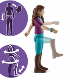 #42541 1/20 Horse Club Lisa & Storm Set