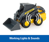 #47351 1/16 Big Farm New Holland L225 Skid Steer Loader with Accessories