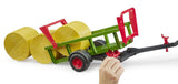 #02204 1/16 Self Loading Hay Trailer