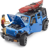 #02529 1/16 Jeep Wrangler Rubicon Unlimited with Kayak & Kayaker