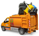 #02682 1/16 MB Sprinter Garbage Truck with Garbage Cans