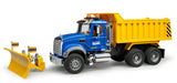 #02825 1/16 Mack Granite Dump Truck with Snow Plow Blade