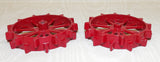 #06-051 1/16 Metal Spoke Rear Wheel with Lugs, Pair, 3½" x 11/16" - Used, AS IS