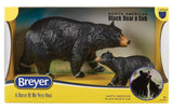 #B-TR-10330 1/9 American Black Bear & Cub Set