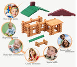 #106406 Timbers 90-Piece Builders Log Set