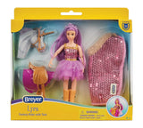 #B-FS-10659 1/12 Lyra, Unicorn Rider & Tack Playset