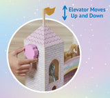 #B-SM-10665 1/32 Unicorn Magic Deluxe Wood Castle Playset