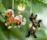#B-HP-10672 Fireheart & Mauvelous, 2026 Breyer Mini Ornament Set