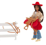 #B-FS-10719 1/12 Sylvie, Western Rider & Tack Playset