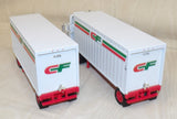 #116-502 1/53 CF Consolidated Freight Freightliner with Dual Pup Trailers, Pre-Owned