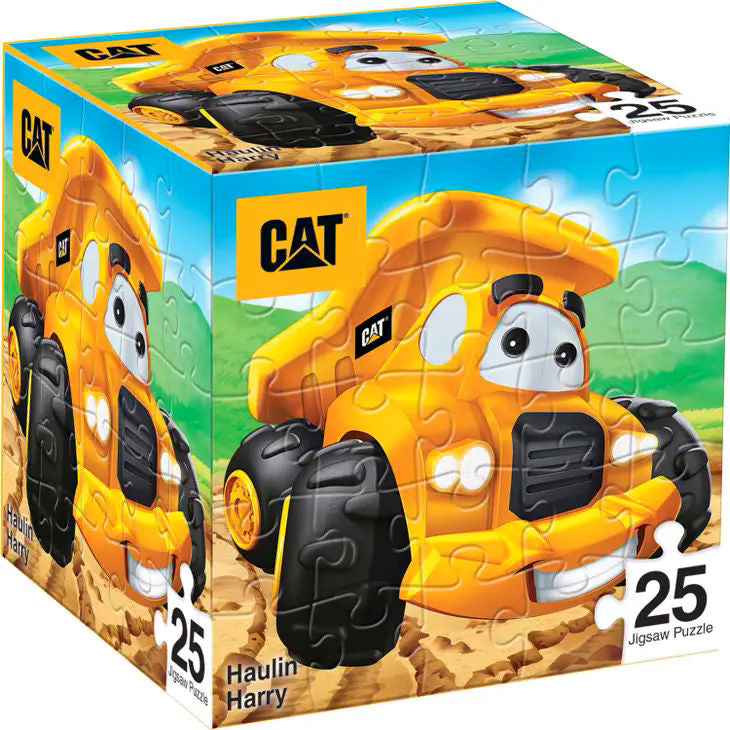 #12408 CAT Haulin' Harry Jigsaw Puzzle, 25 piece