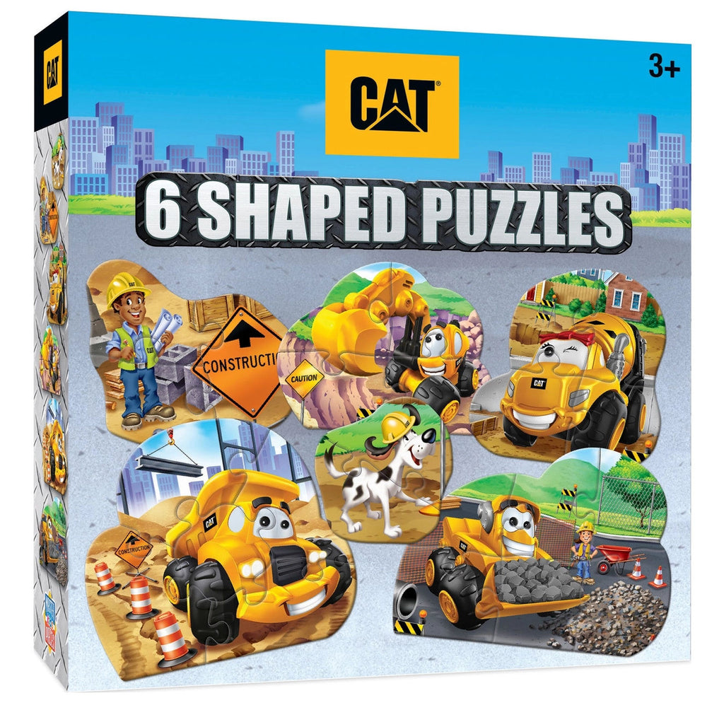 #12546 CAT 6 Shaped Mini Puzzle Set