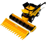 #13974 1/32 New Holland CR8.90 Combine with 2 Heads