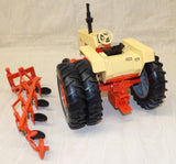 #14197 1/16 Case 970 Agri King Plow Tractor with 4-Bottom Plow - No Box, AS IS