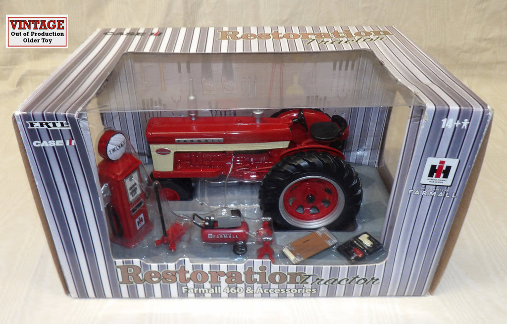 #14723 1/16 Farmall 460 Restoration Tractor with Accessories