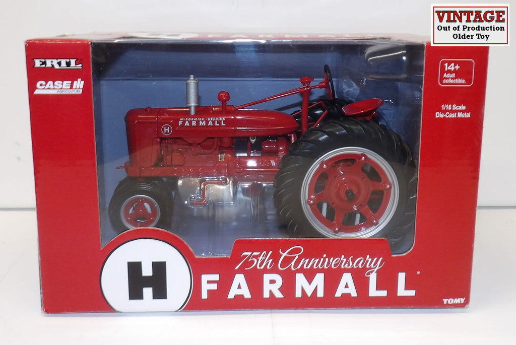 #14925A 1/16 Farmall H Narrow Front Precision Tractor, 75th Anniversary Edition