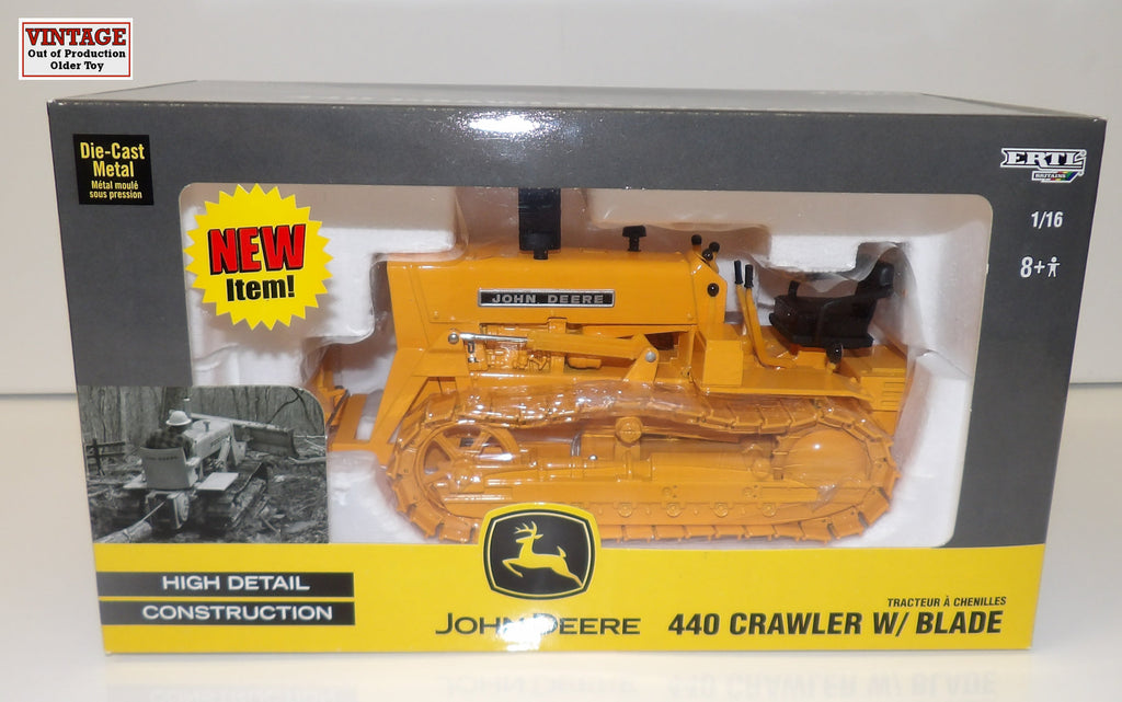 #15759A 1/16 John Deere 440 Industrial Crawler with Blade