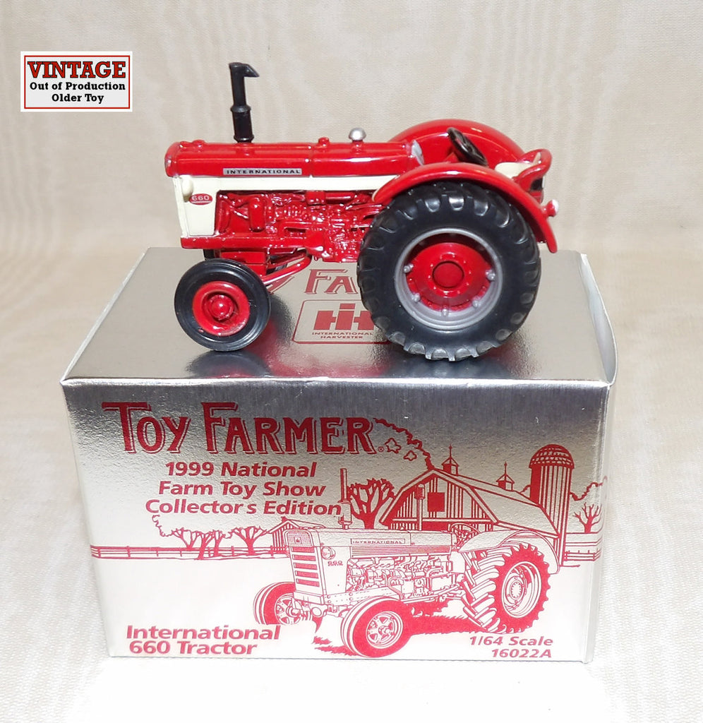 #16022A 1/64 International 660 Tractor, 1999 National Farm Toy Show Collector Edition