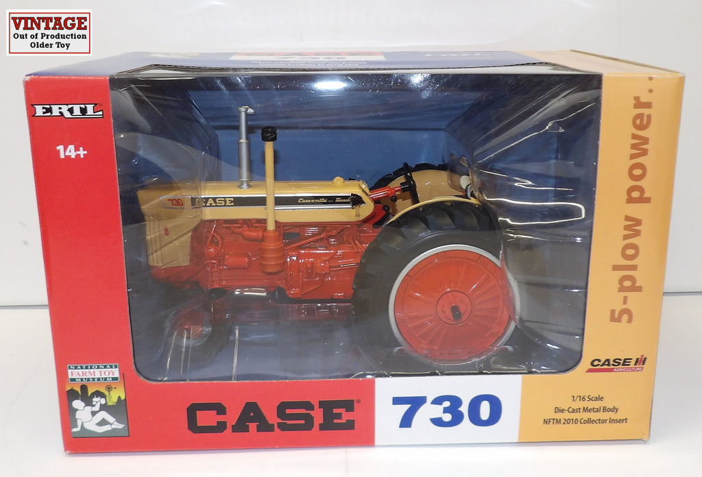 #16203A 1/16 Case 730 Narrow Front Tractor, 2010 National Farm Toy Museum Edition