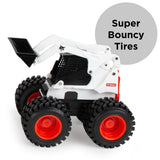 #16507 Monster Treads Bobcat Skid Steer Truck & Trailer Set