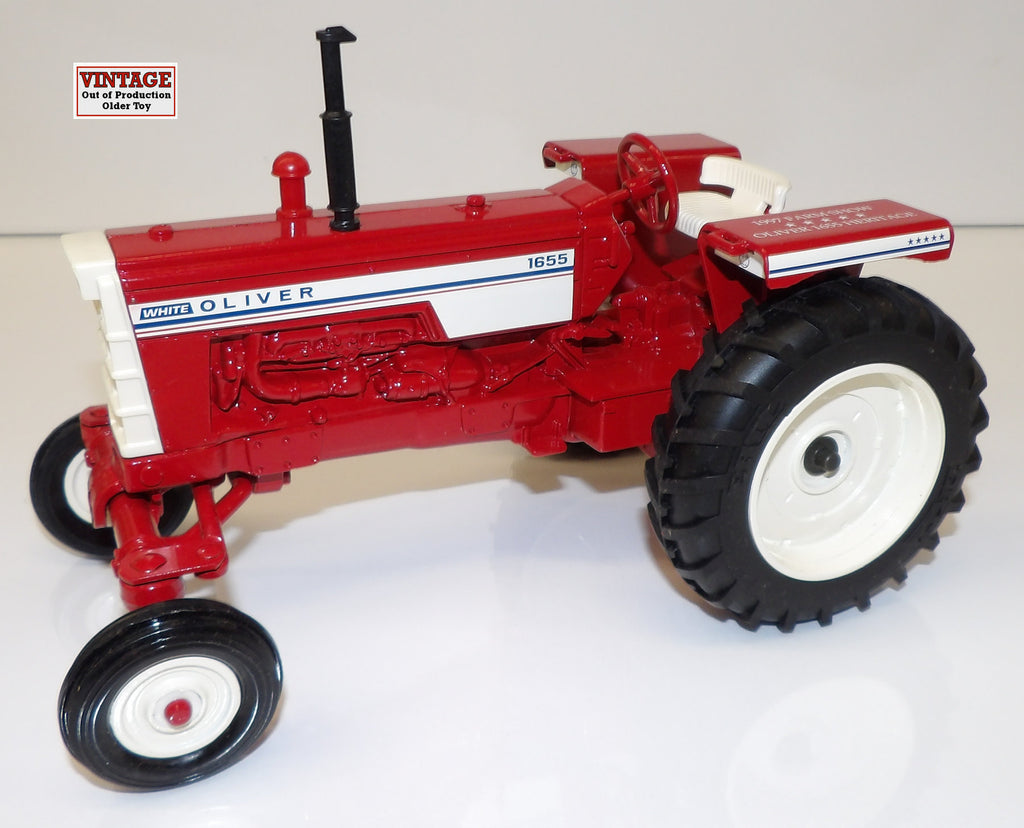 #2031TA 1/16 White Oliver 1655 Narrow Front Tractor, 1997 Farm Show Edition