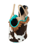 #2128D Western Sassy Sak with Horse