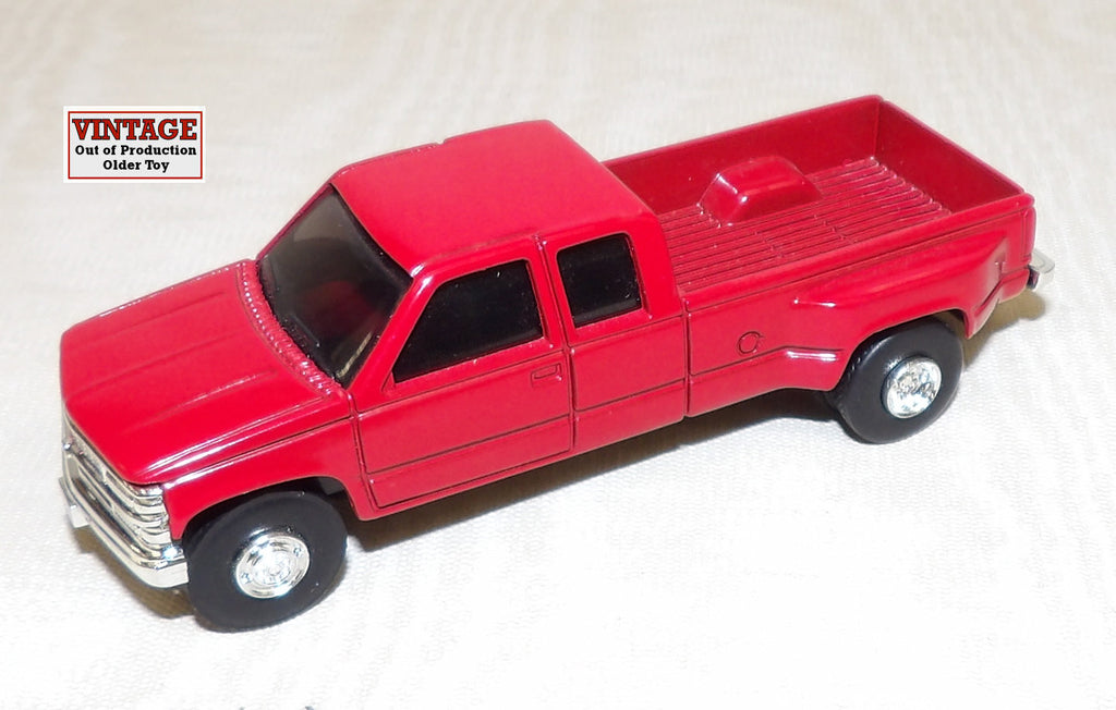 #246EO 1/64 Red Chevy Dually Pickup - No Package, AS IS