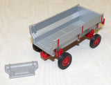#2845EO 1/43 Silver Flarebox Wagon
