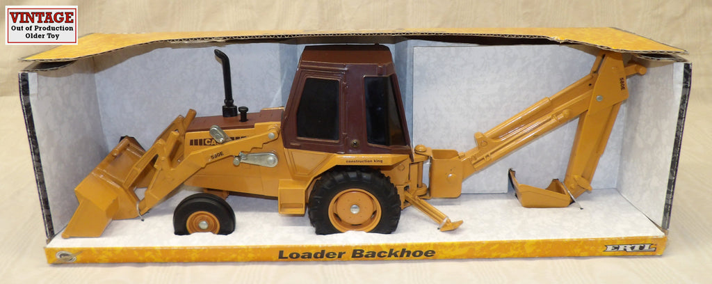 Stock #287A 1/16 Case 580E Construction King Backhoe Loader - Used, Wrong Box