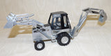 #2931C 1/35 Case 580D Construction King Loader Backhoe Silver Limited Edition - No Box