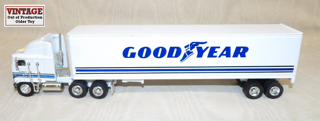 #30024 1/64 Goodyear Kenworth K100E COE with Trailer