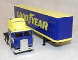 #30031 1/64 Goodyear Kenworth K100E COE with Trailer - No Box, AS IS