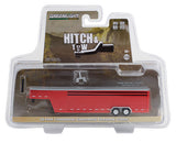 #30423 1/64 Red 26-Foot Continuous Slat Gooseneck Livestock Trailer