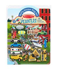 #30522 Vehicles Puffy Stickers Play Set