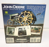 #31904 2005 John Deere Tractor-A-Day Calendar with John Deere 2510 Tractor
