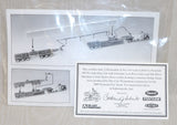#32165 1/64 LeFebvre & Sons Peterbilt 389 Tri-Axle Bridge Beam Hauler, 2009 National Toy Truck'n Construction Show