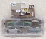 #32320-DR 1/64 2024 Chevrolet Silverado High Country Pickup with Pop-Up Camper - Raw Metal Chase