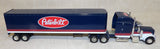 #32501 1/64 Peterbilt 379 Conventional Semi with Coin Bank Trailer