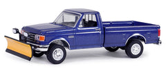 #35280-E 1/64 1991 Ford F-250 XL 4x4 Pickup with Snow Plow
