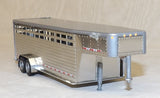 #356AA 1/64 24' Slat Side Gooseneck Trailer with Angled Fenders, Assembled - AS IS
