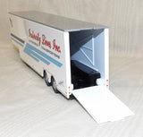 #36515 1/64 Intercity Lines Inc. Freightliner Classic XL Semi with Transporter Trailer